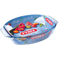 35X24 Cm Pyrex Irresistible Pirofila Ovale In Vetro Borosilicato