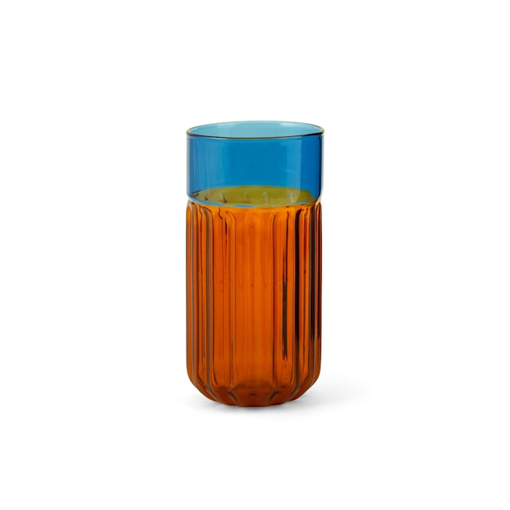42 cl - H&H Factory Bicchiere Bibita In Vetro Borosilicato - Set 6 Pz