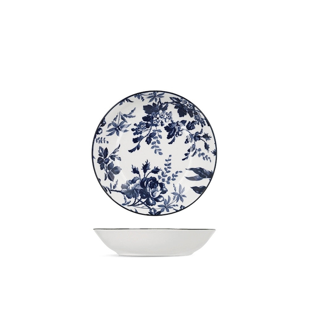 20 cm - H&H Catherine Piatto Fondo In Porcellana - Set 6 Pz