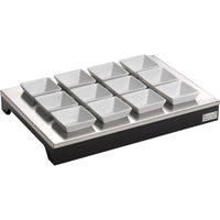 Pintinox Buffet Espositore In Acciaio Inox Porcellana