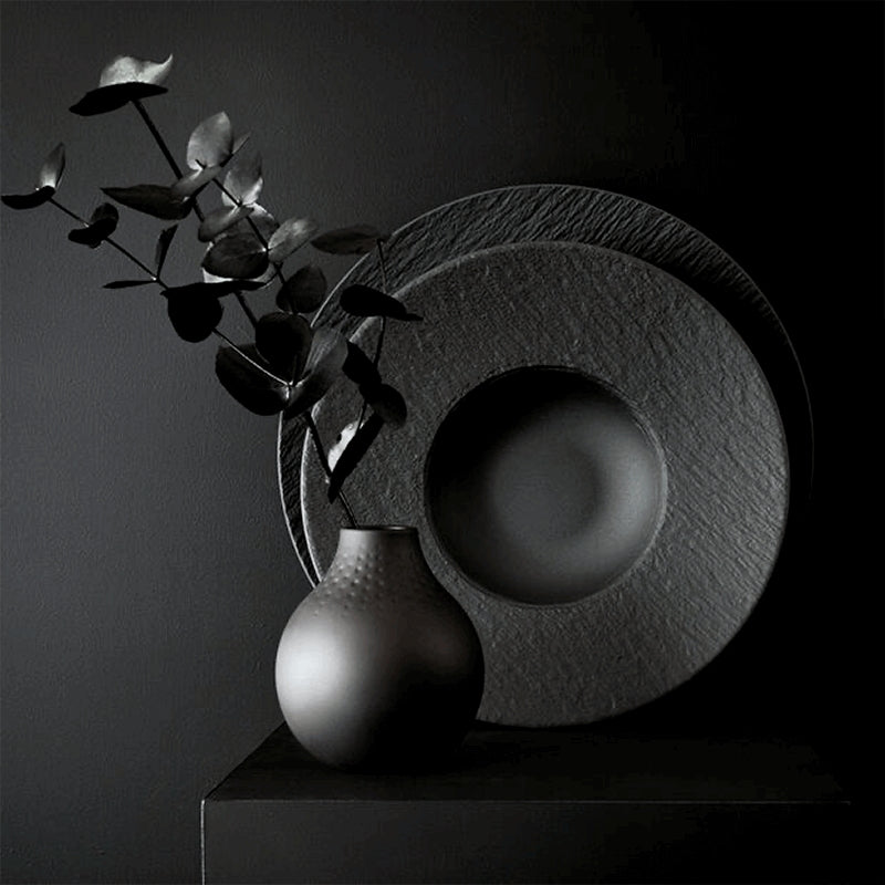Villeroy And Boch Manufacture Rock Servizio Piatti In Porcellana Set 18 Pz