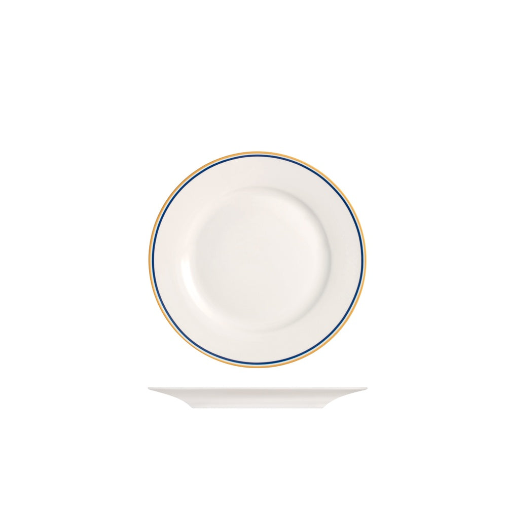 H&H Balmoral Servizio Piatti In New Bone China - Set 18 Pz