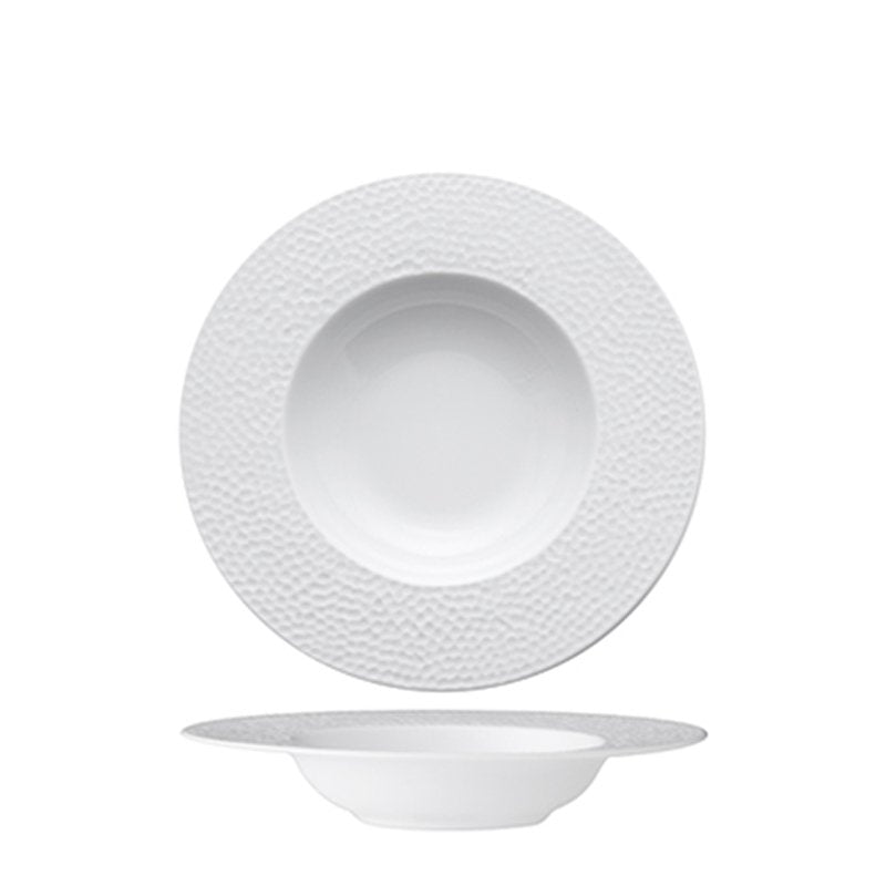 27 Cm La Rose De Sable Martello Piatto Pasta In Porcellana Set 6 Pz