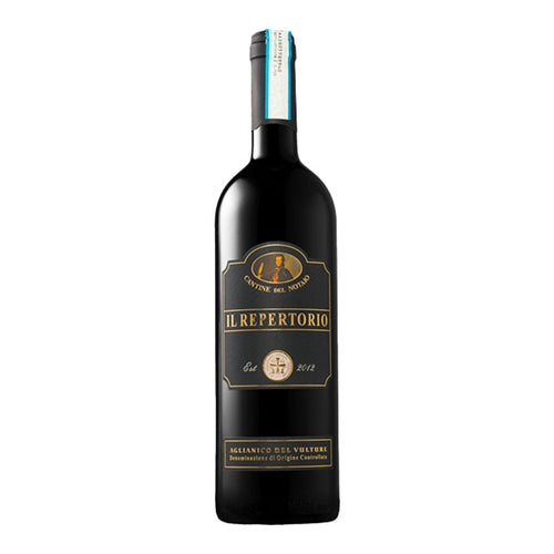 Il Repertorio Aglianico Del Vulture Doc 2020 Cantine Del Notaio