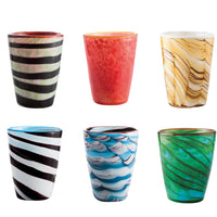 31 cl - Mares Bicchiere Acqua In Vetro - Set 6 Pz