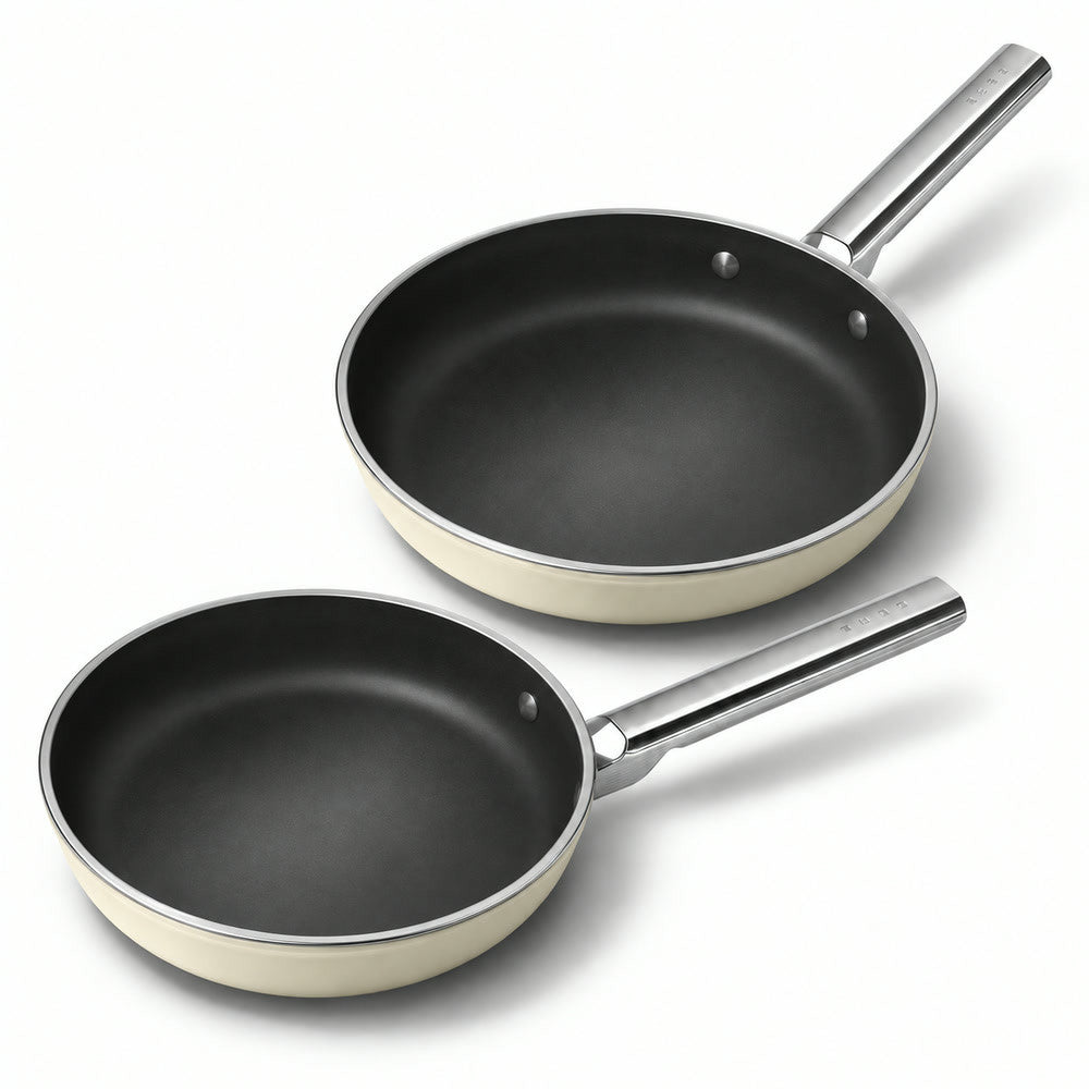 24-28 cm - Cookware Set de Sartenes Bajas de Aluminio con Revestimiento Cerámico - Set de 2