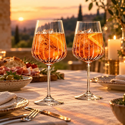51 Cl Rcr Timeless Calice Spritz In Vetro confezione 8 pezzi