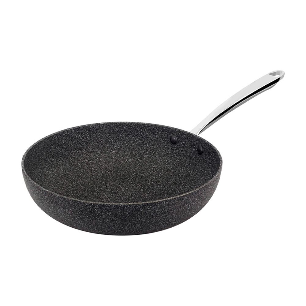 Agnelli Sharkskin 3mm Padella Alta Svasata Antiaderente Con Manico 1907 Inox