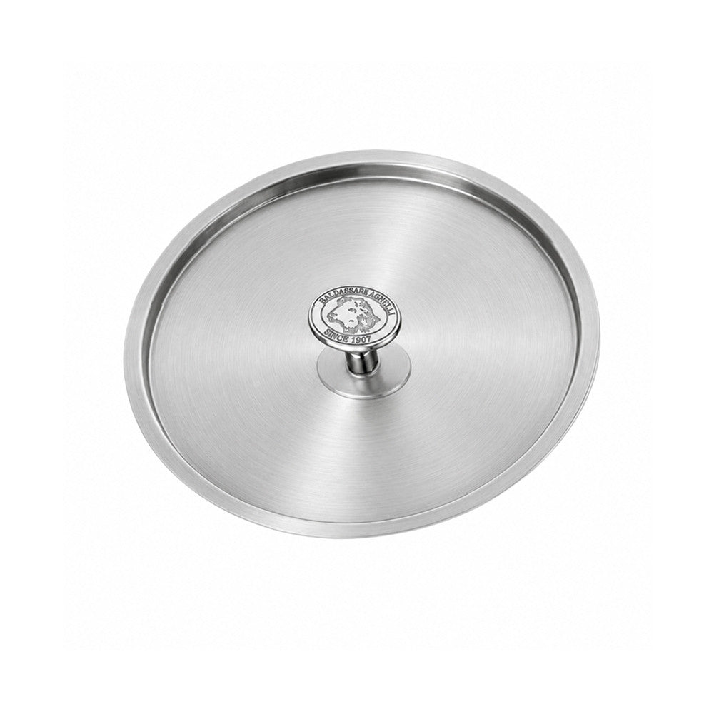 Alu-Inox 3-Ply Deckel aus Aluminium mit Edelstahlknauf