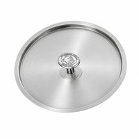 Alu-Inox 3-Ply Deckel aus Aluminium mit Edelstahlknauf