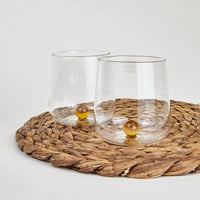 44 cl - Bilia Bicchiere Acqua Bilia Colorata in Vetro Borosilicato - Set 6 Pezzi