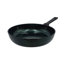 Agnelli AlBlack Elite 3.5 mm Padella Alta Antiaderente Ceramico CK2 Con Manico Soft Touch