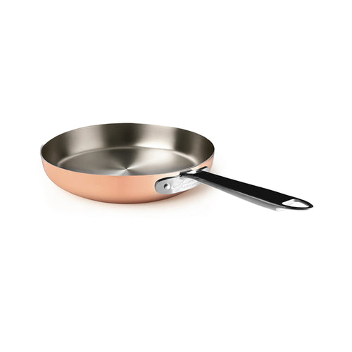 Agnelli Copper4 Padella Bassa Induzione Con Manico