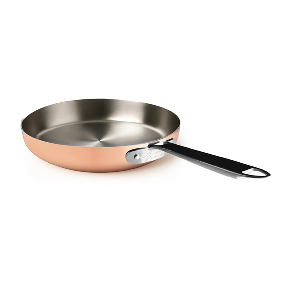 Agnelli Copper4 Padella Bassa Induzione Con Manico