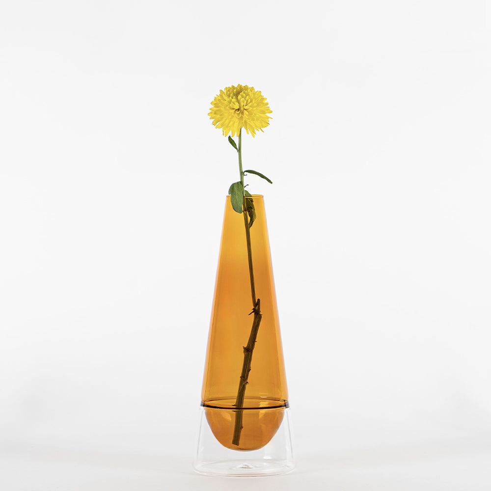 35 cm - Conosfera Borosilicate Glass Flower Vase