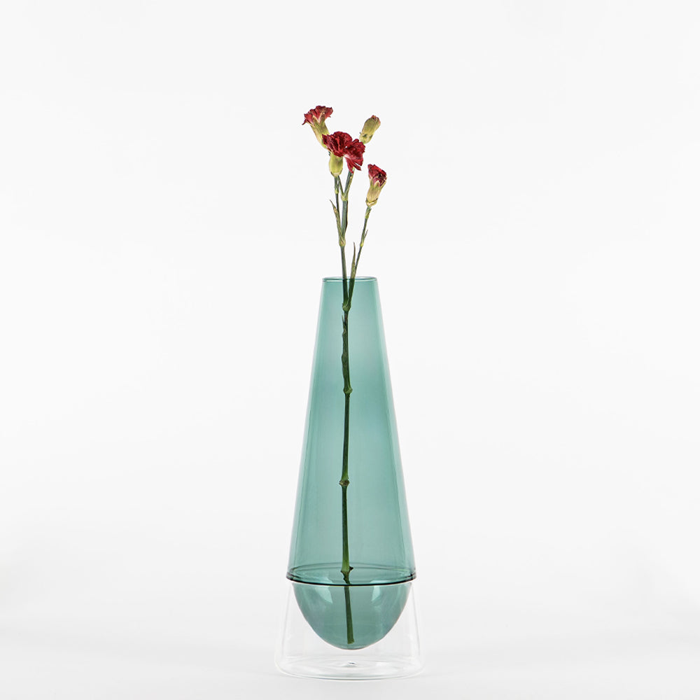 35 cm - Conosfera Borosilicate Glass Flower Vase