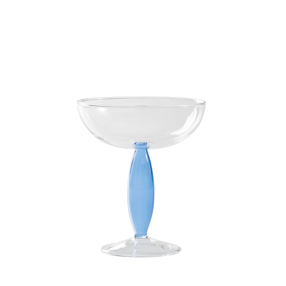 28 cl - Zafferano Dorici Coppa Champagne In Vetro Set 4 Pz