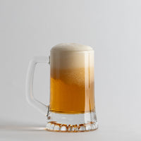 28,7 cl - Stern Bierkrug aus Glas - Set 2 Stück