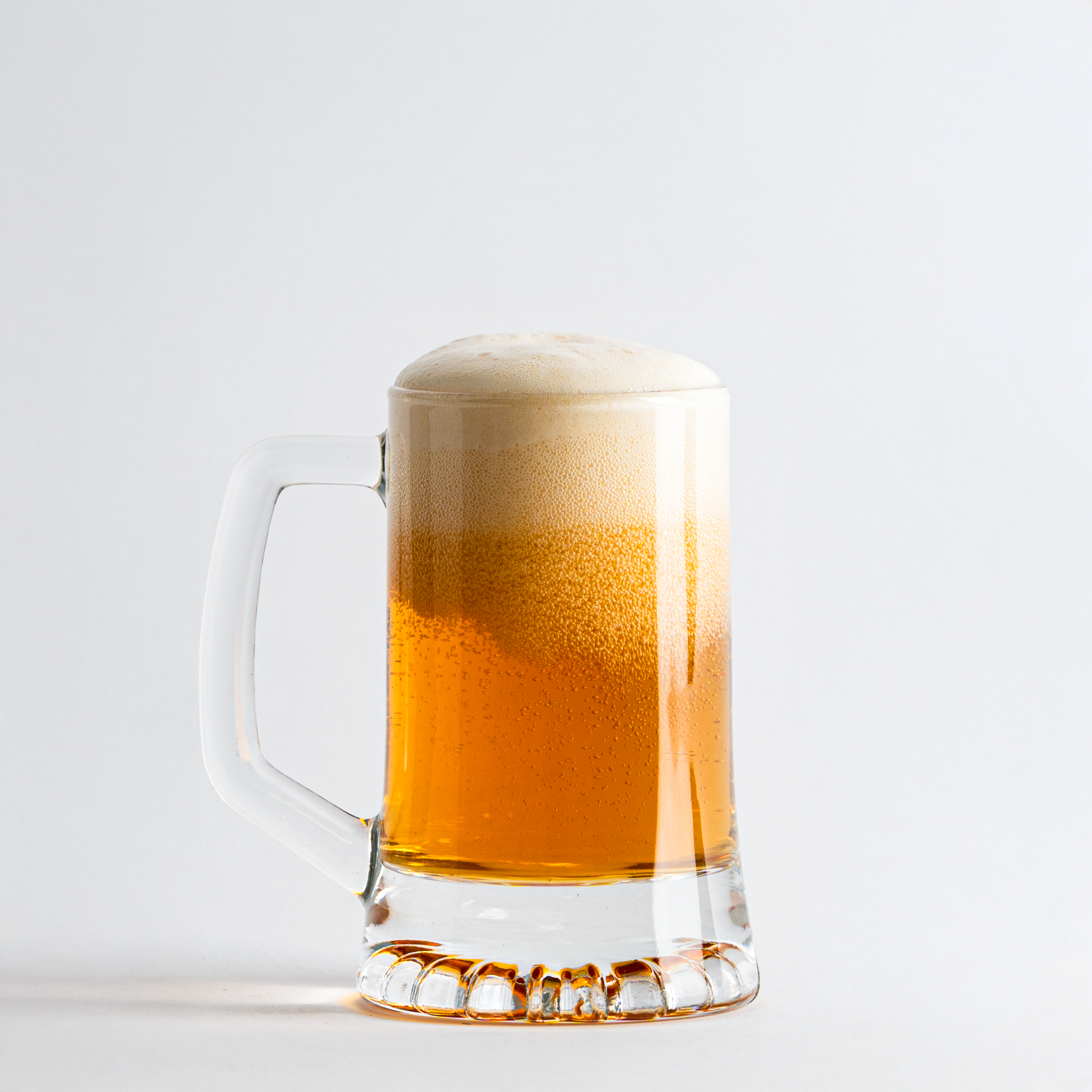 28,7 cl - Stern Bierkrug aus Glas - Set 2 Stück