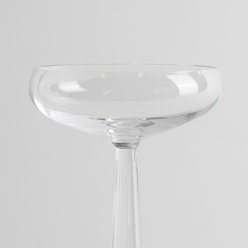 23.5 cl - Big Top Coppa Champagne in Vetro - Set 6 Pezzi
