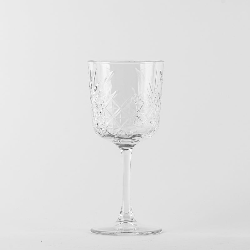 33 cl - Timeless Weinglas Rotwein aus Tempered Glas - Set 4 Stück