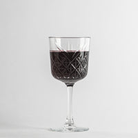 33 cl - Timeless Weinglas Rotwein aus Tempered Glas - Set 4 Stück