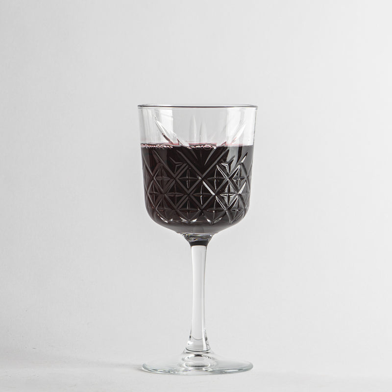 33 cl - Timeless Weinglas Rotwein aus Tempered Glas - Set 4 Stück