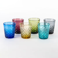 35 cl - Balloton Bicchiere Acqua in Vetro Soffiato - Set 6 Pezzi