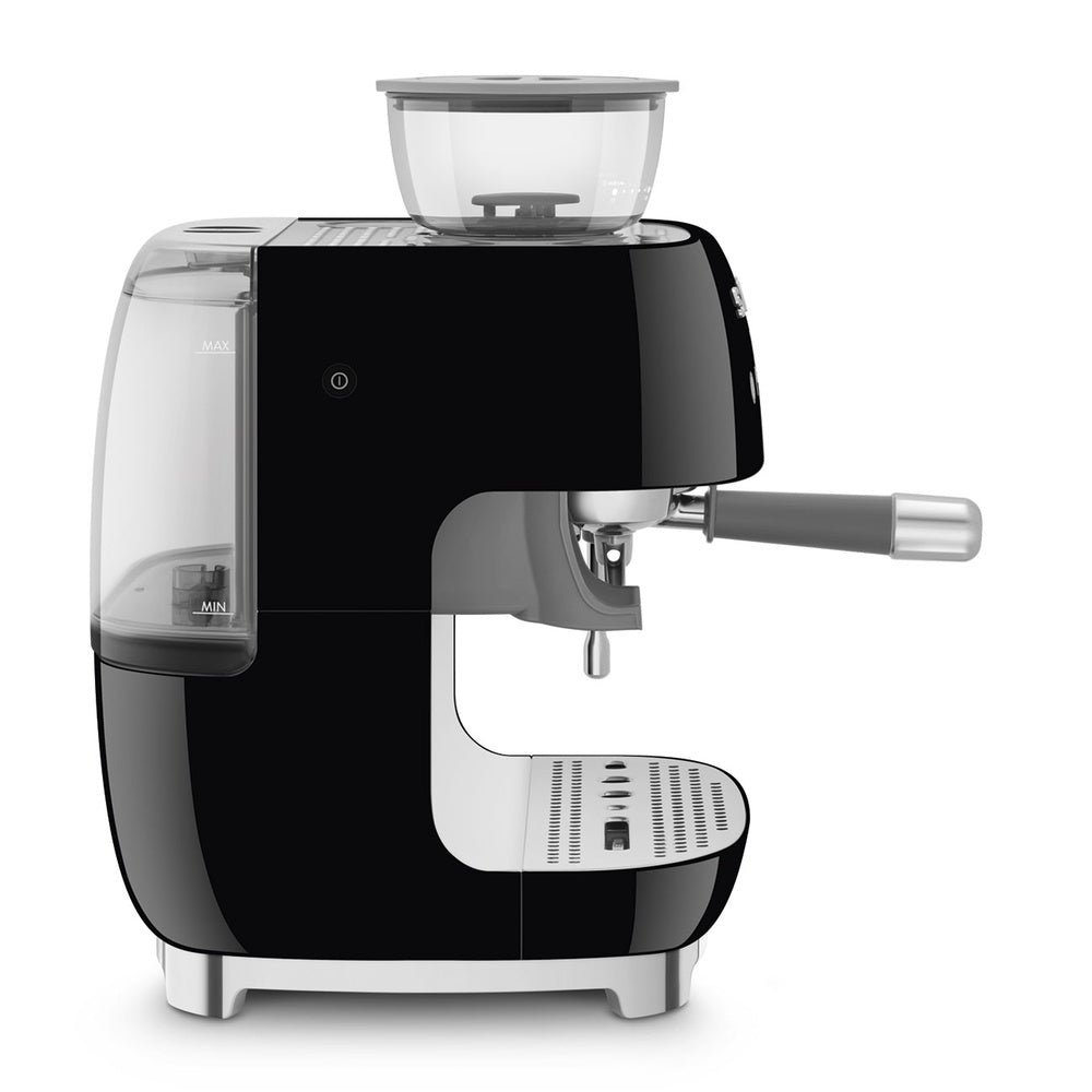 Smeg 50's Style Macchina da Caffè Espresso Manuale Con Macina Caffè