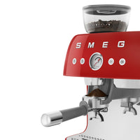 Smeg 50's Style Macchina da Caffè Espresso Manuale Con Macina Caffè