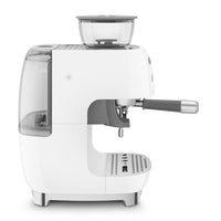 Smeg 50's Style Macchina da Caffè Espresso Manuale Con Macina Caffè