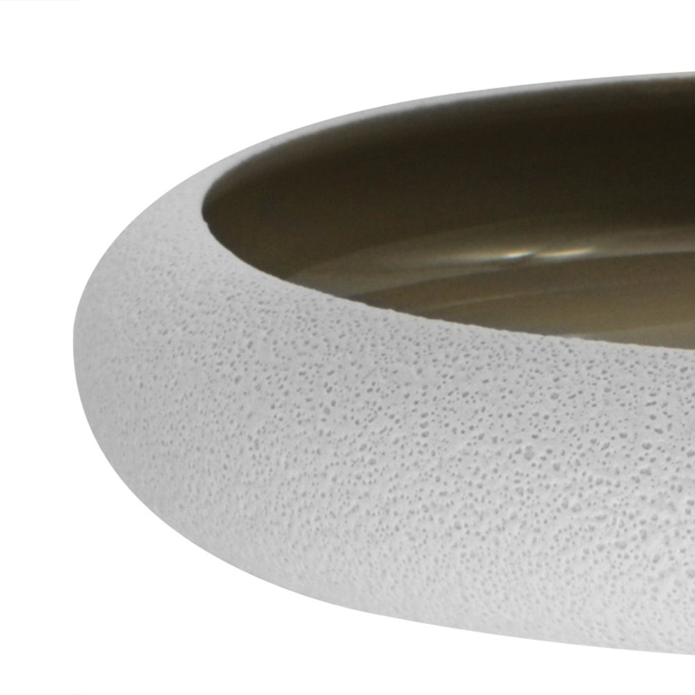 27 cm - Genesys Evo Grey Tall Porcelain Nest Presentation Plate
