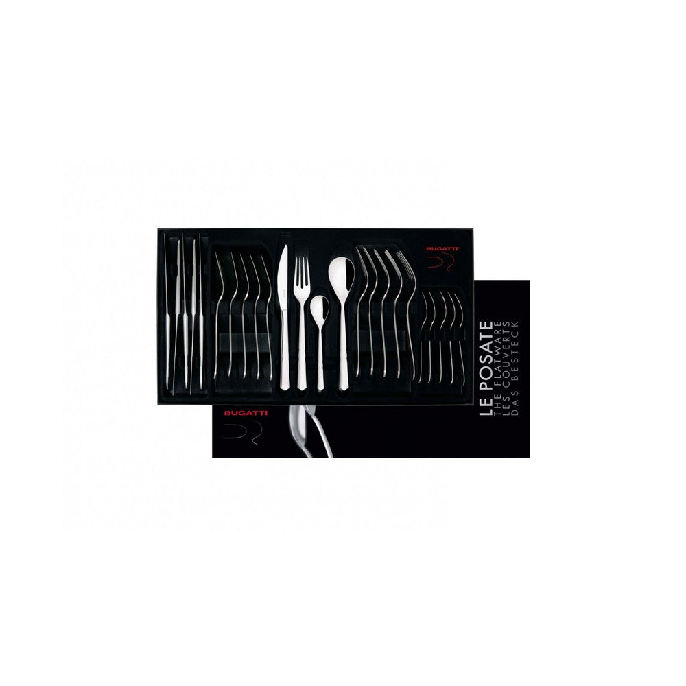 Bugatti Neo Servizio Posate In Acciaio Inox 18/10 - Set 24 Pz