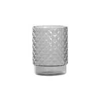 45 cl - Zafferano Isolano Bicchiere Acqua Impilabile In Vetro Borosilicato Set 4 Pz