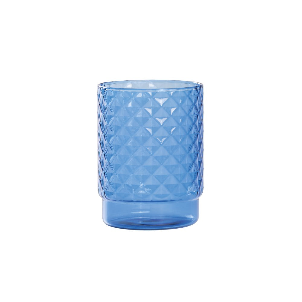 45 cl - Zafferano Isolano Bicchiere Acqua Impilabile In Vetro Borosilicato Set 4 Pz