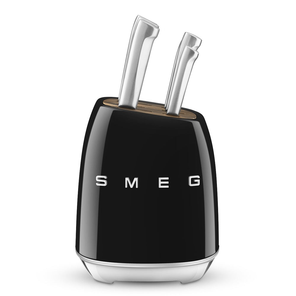 Smeg 50's Style Ceppo Con Coltelli - Set 6 Pz