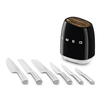 Smeg 50's Style Ceppo Con Coltelli - Set 6 Pz
