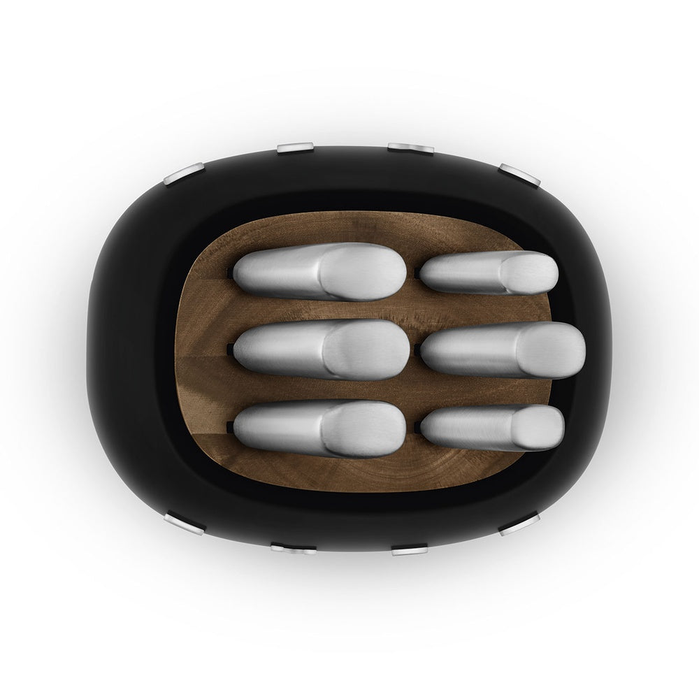 Smeg 50's Style Ceppo Con Coltelli - Set 6 Pz
