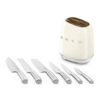 Smeg 50's Style Ceppo Con Coltelli - Set 6 Pz