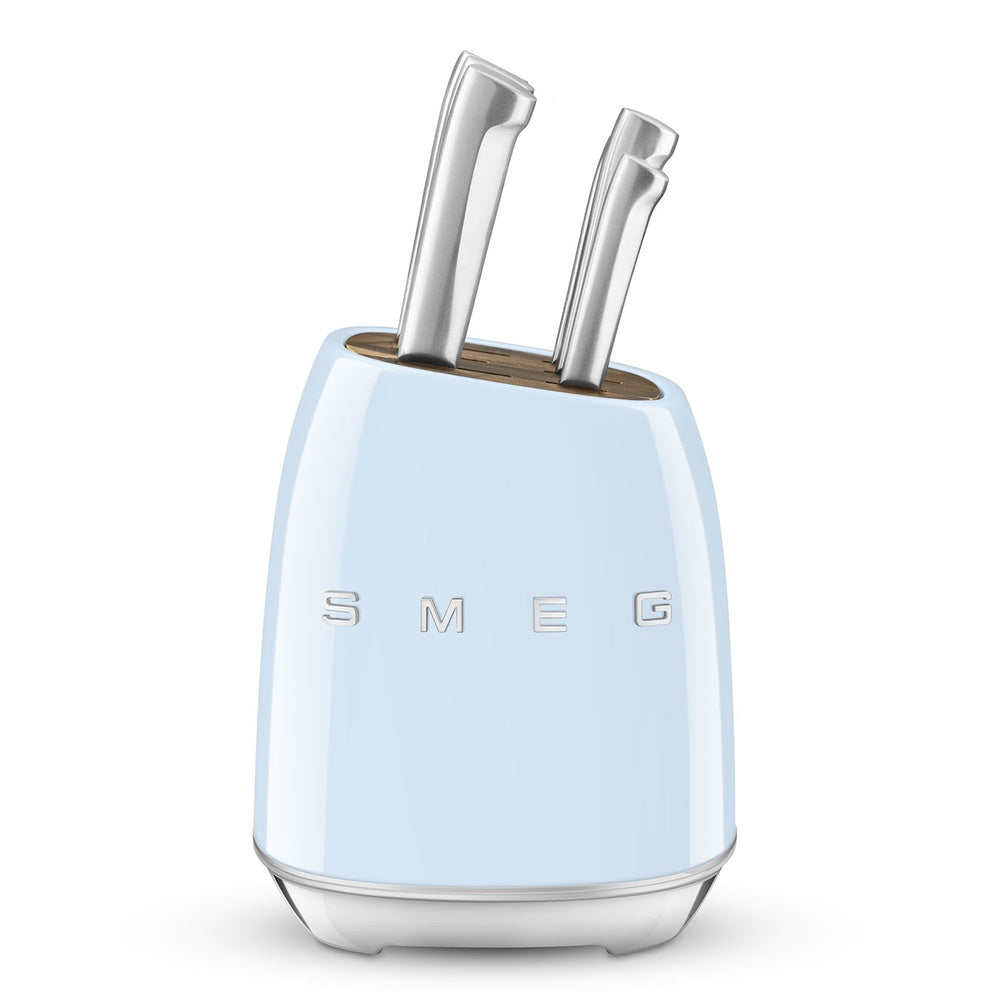 Smeg 50's Style Ceppo Con Coltelli - Set 6 Pz