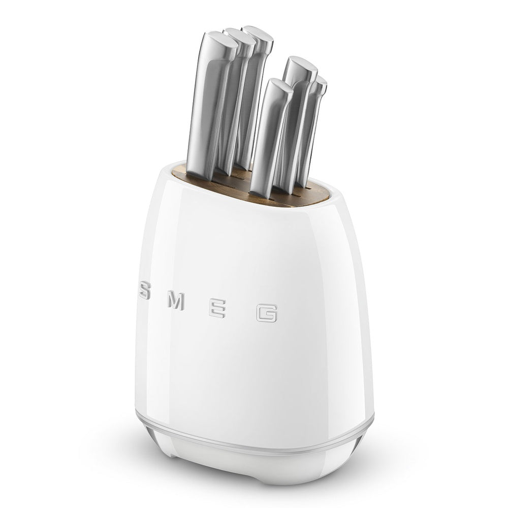 Smeg 50's Style Ceppo Con Coltelli - Set 6 Pz