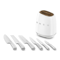 Smeg 50's Style Ceppo Con Coltelli - Set 6 Pz