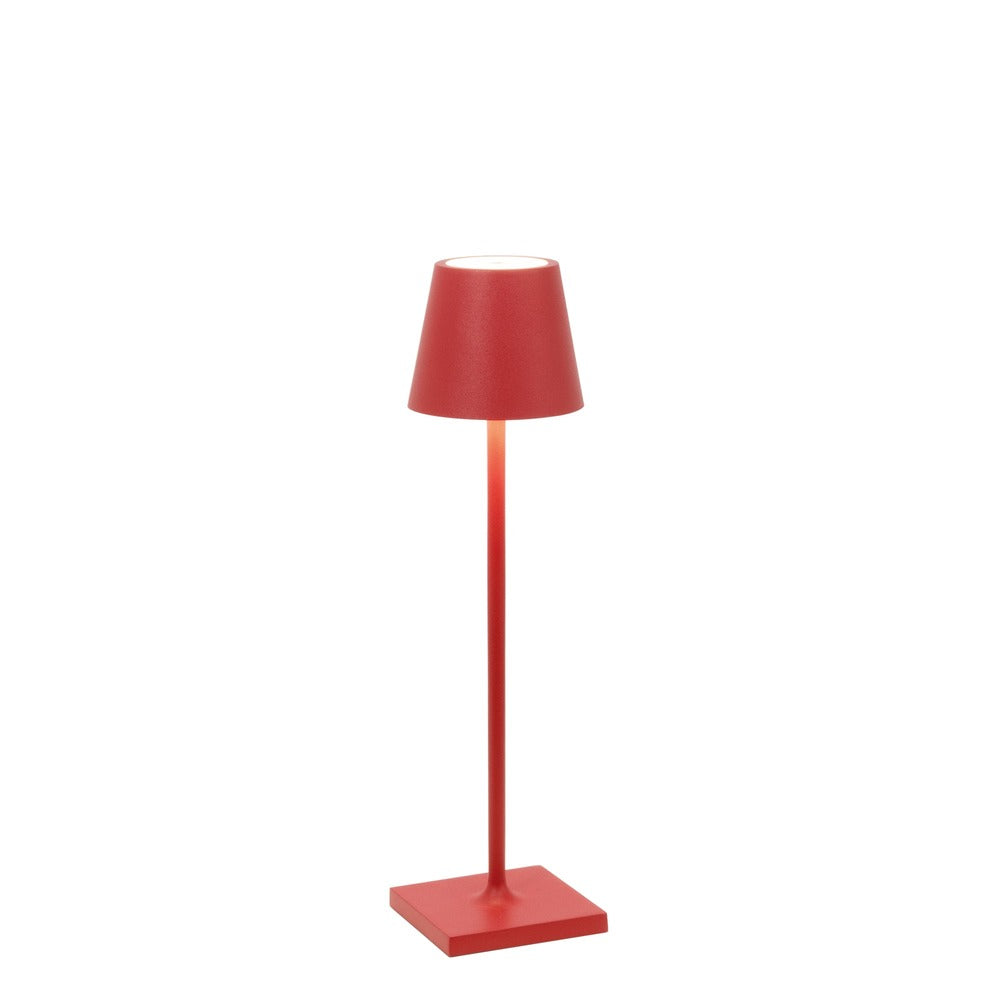 7x27 cm - Zafferano Poldina Micro Lampada Da Tavolo Dimmerabile