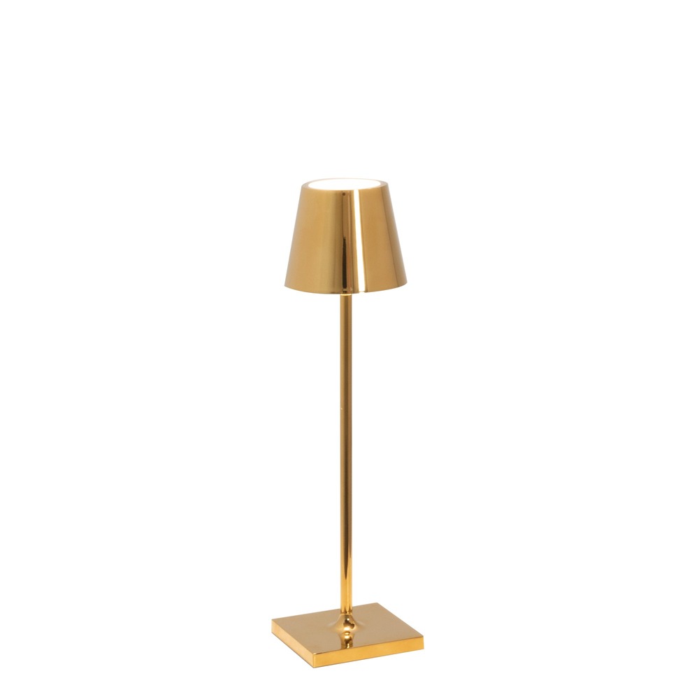 7x27 cm - Zafferano Poldina Micro Lampada Da Tavolo Dimmerabile