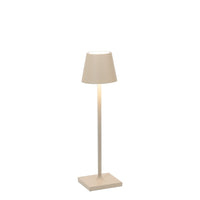 7x27 cm - Zafferano Poldina Micro Lampada Da Tavolo Dimmerabile