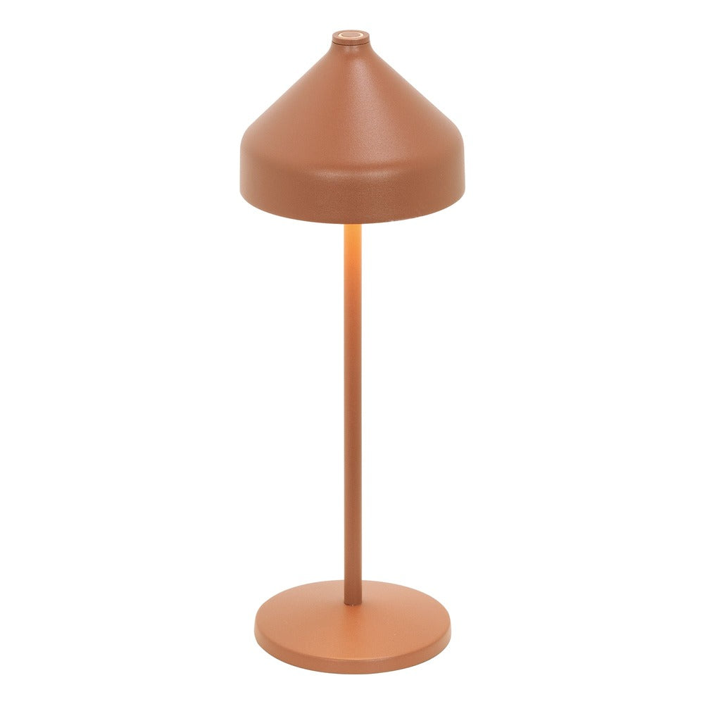 34 cm - Zafferano Amelie Lampada Da Tavolo Dimmerabile