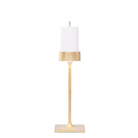 8.7 x H.30.6 cm - Zafferano Perpetua Midi Lampada Da Tavolo Dimmerabile In Alluminio