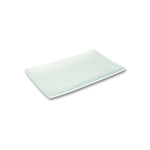 36x22 cm - Le Coq Hesperis Piatto Presentazione Vassoio Rettangolare In Porcellana Set 2 Pz