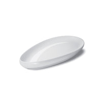 32.5x18 cm - Le Coq Ninfa Piatto Presentazione Vassoio Goccia In Porcellana Set 3 Pz