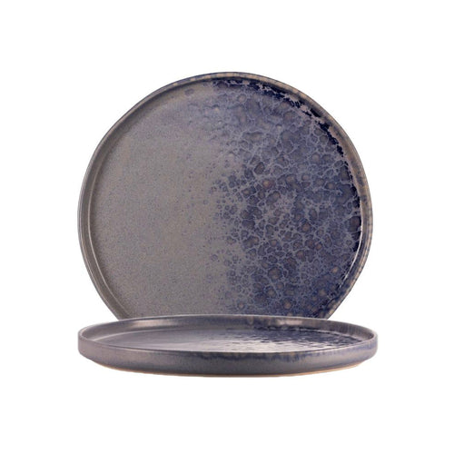 20.5 cm - Phobos Dinner Plate in Stoneware Set 6 Pz
